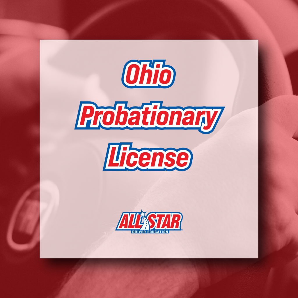 ohio probationary license graphic